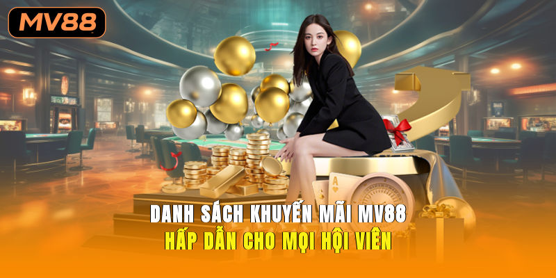 Danh sách khuyến mãi MV88 hấp dẫn cho mọi hội viên